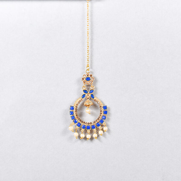 Royal Chandbali Pearl Set - Image 17