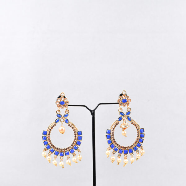 Royal Chandbali Pearl Set - Image 18