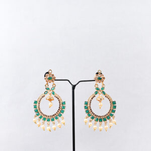 Alternative view of Royal Chandbali Pearl Set