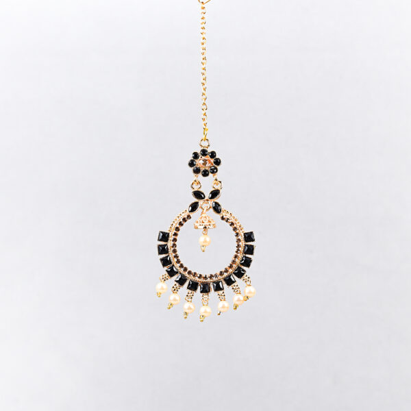 Royal Chandbali Pearl Set - Image 6